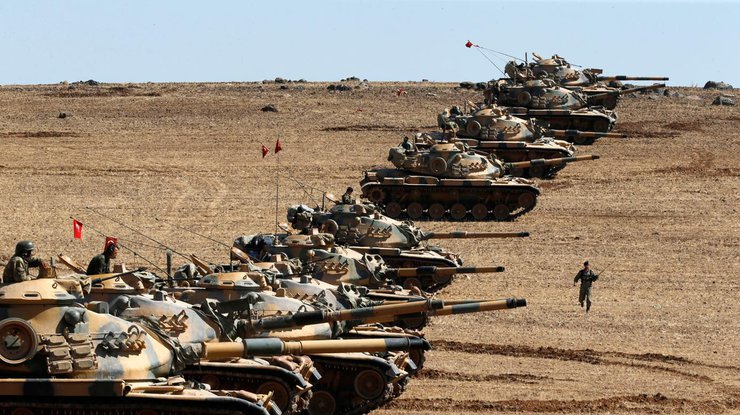 Турецкая армия понесла первые потери в Сирии