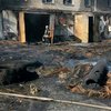 В Николаевской области сгорело хранилище автомобильных шин (фото)