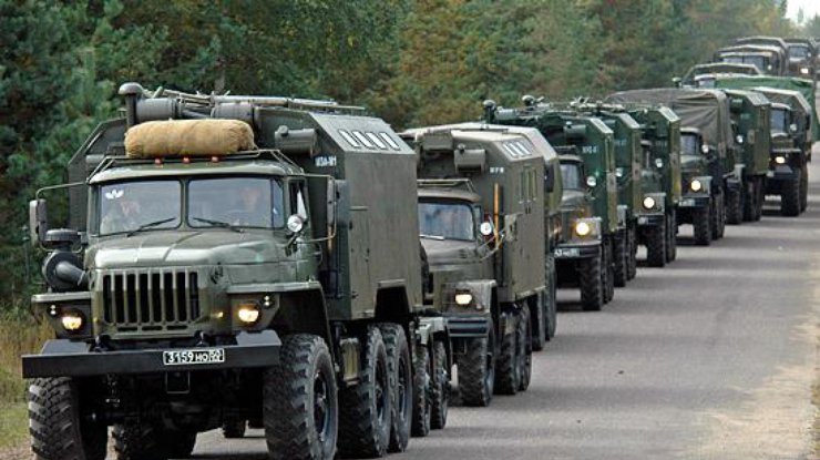 Россия переправила военную технику на Донбасс