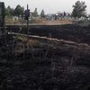 На кладбище в Одессе произошел масштабный пожар 
