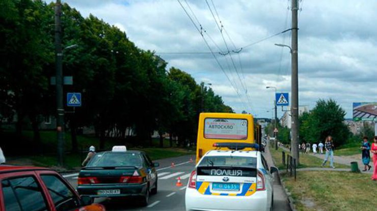 В Тернополе грузовик сбил 4-летнего ребенка