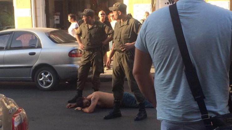 Драка футбольных болельщиков в Одессе: задержаны подозреваемые (фото: "Таймер")