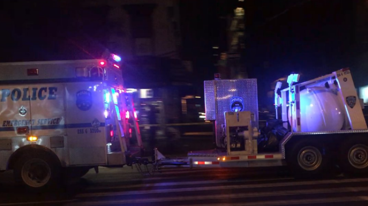 В сети появилось видео момента взрыва в Нью-Йорке 