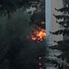 Во Львове в здании военной части произошел пожар (фото)