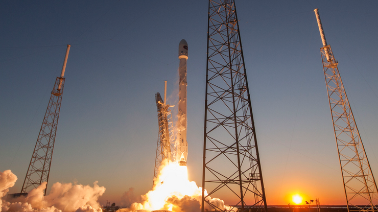 Старт Falcon 9 с Amos 6 был намечен на 3 сентября