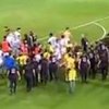 Футболисты сборной Турции и Кипра устроили массовое побоище на поле (видео)