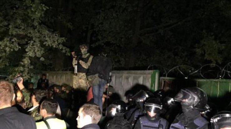 Столкновения на строительной площадке в Киеве: ситуация под контролем полиции