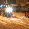 С киевских дорог за сутки вывезли 6,3 т снега
