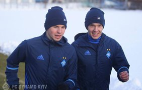 Игроки киевского "Динамо" провели первую тренировку в новом году