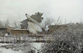 Крушение самолета в Киргизии