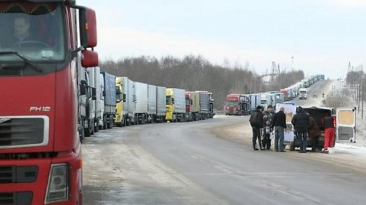 На въездах в Киев 24 января могут блокировать транспорт (фото: gottstat.com)