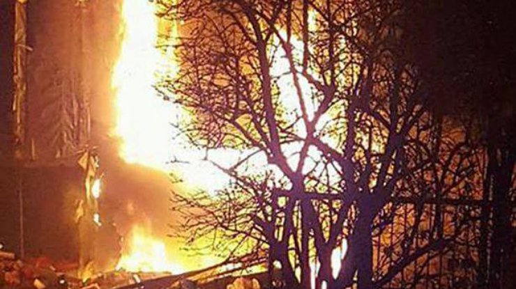 В жилом доме Лондона прогремел мощный взрыв (фото: mirror.co.uk)
