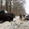 Под Донецком грузовик смял две машины, есть жертвы