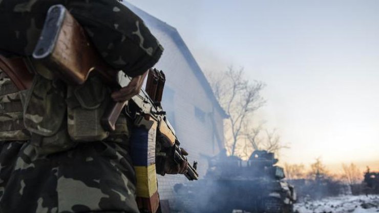На Донбассе боевики обстреляли силы АТО 55 раз