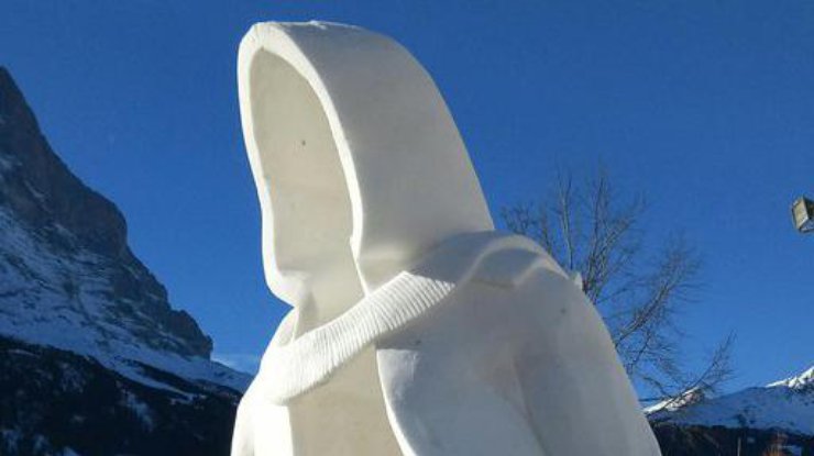 Украинцы победили на фестивале снежной скульптуры в Швейцарии 