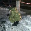В Славянске прогремел взрыв во время факельного шествия 