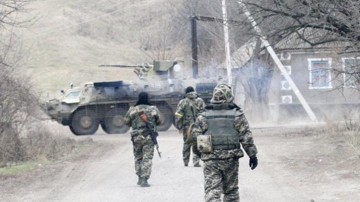 На Донбассе боевики штурмуют украинские позиции – штаб АТО (фото: andreistp.livejournal.com)