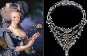 Ожерелье Марии Антуанетты. Стоимость ожерелья на данный момент - 3,7 млн. долларов