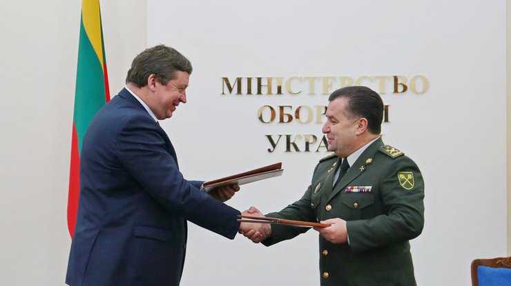 Украина и Литва подписали заявление об оборонном сотрудничестве