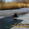В Кировоградской области из-подо льда достали тело женщины