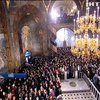 В Киево-Печерской Лавре отслужили праздничную литургию
