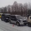 В Житомирской области столкнулись сразу 14 авто из-за снегопада