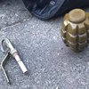 В Киеве задержали мужчину с гранатой