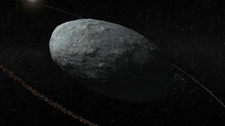 Карликовая планета Хаумеа была открыта в 2004-2005