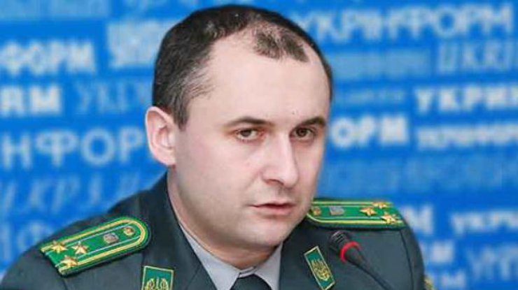 Представитель Государственной пограничной службы Украины Олег Слободян