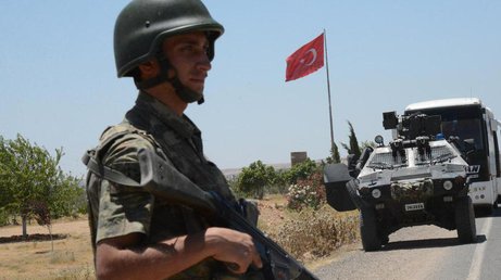 Турецкие войска вошли в сирийский город
