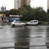 В Киеве пьяный водитель сбил женщину и уснул в авто (фото)