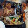 Духовный наставник сварился во время ритуала (видео)