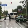 На Київщині маршрутка зіткнулася з автобусом Нацгвардії