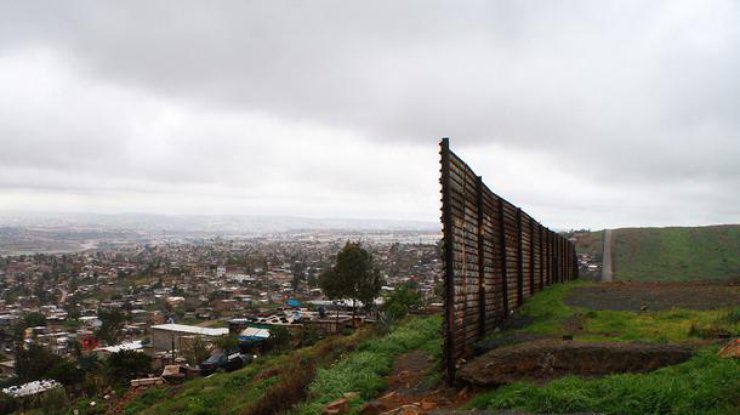 Граница США с Мексикой 
