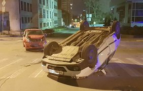 Авария в центре столицы / Фото: dtp.kiev.ua