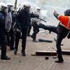 Массовые беспорядки в Брюсселе: количество задержанных возросло