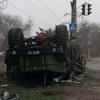В Запорожье в аварии разбился украинский военный 