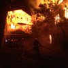 В одесском санатории вспыхнул масштабный пожар (видео)