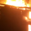 Масштабный пожар: под Киевом люди остались без жилья (видео)