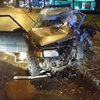 В Одессе водитель уничтожил "Мазду" о бетонный столб  