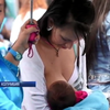 В Колумбии матери устроили массовое кормление грудью