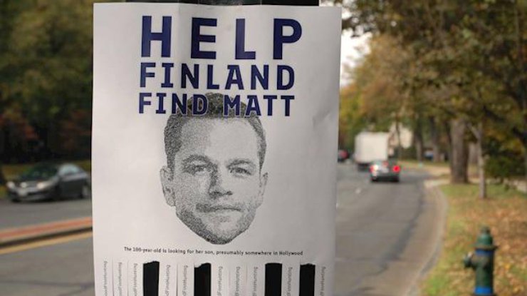 В посольстве Финляндии отметили, что дедушка Мэта Деймона был финном