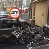 В центре Киева взорвался автомобиль (фото)