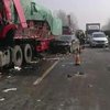 Крупная авария: в Китае столкнулись сразу 30 автомобилей (видео) 