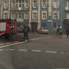 В центре Киева горит дом (фото)