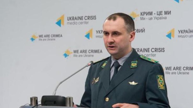 На фото: помощник главы Государственной пограничной службы Украины Олег Слободян