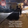 В Киеве постелили асфальт поверх снега (фото) 