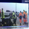Туман и гололед: во Франции в масштабной аварии столкнулись 13 автомобилей