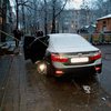 В Харькове взорвали авто майора полиции: появились фото и видео