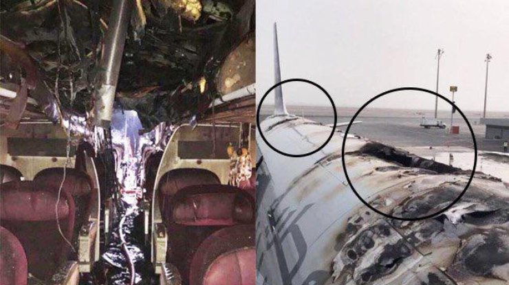 В аэропорту Катара сгорел пассажирский самолет 